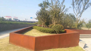 香坊耐候钢挡土墙